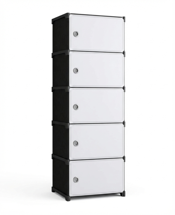 Colonne de rangement modulable pour intérieur