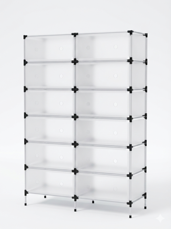 7 Etagères range chaussures Shoe Rack Multiniveaux